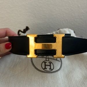 Hermes H Reversible belt